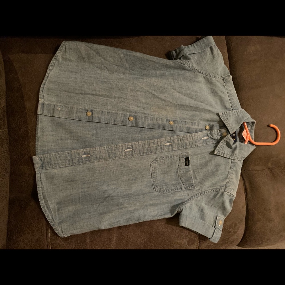 Ralph Lauren size 3 button shirt